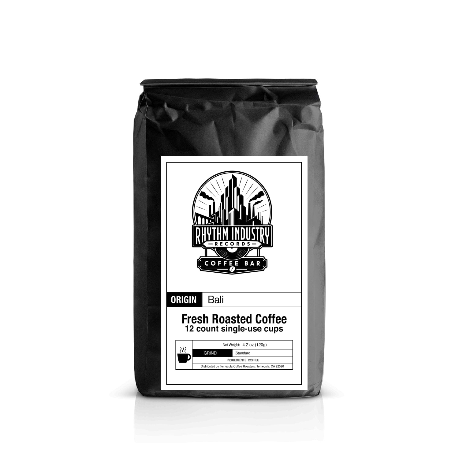 Rhythm Industry Records Coffee Bar Bali Coffee Pods