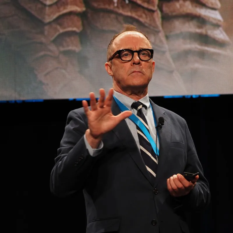 Chris Birt speaking during a workshop
