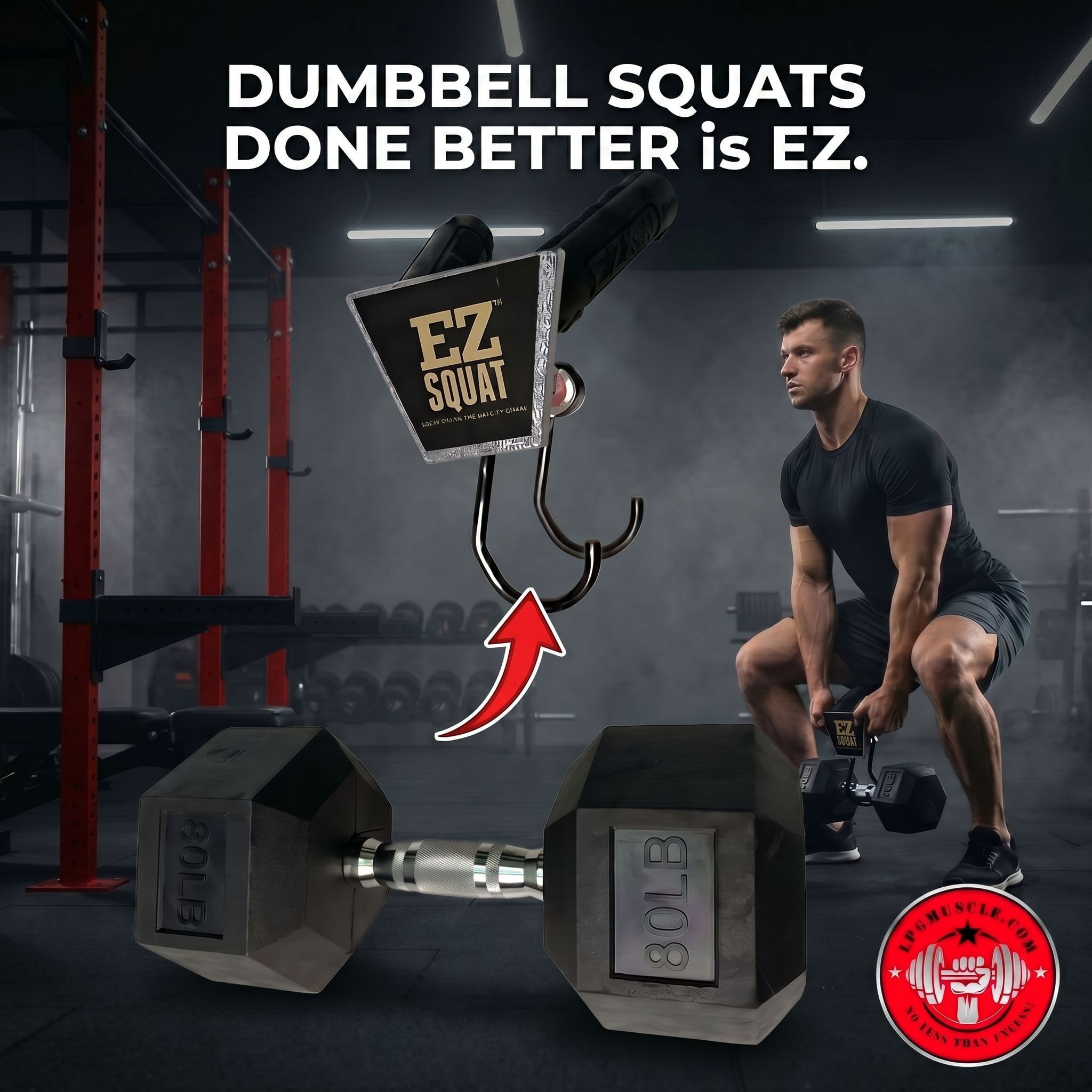 Shrug & Squat Handles equipment