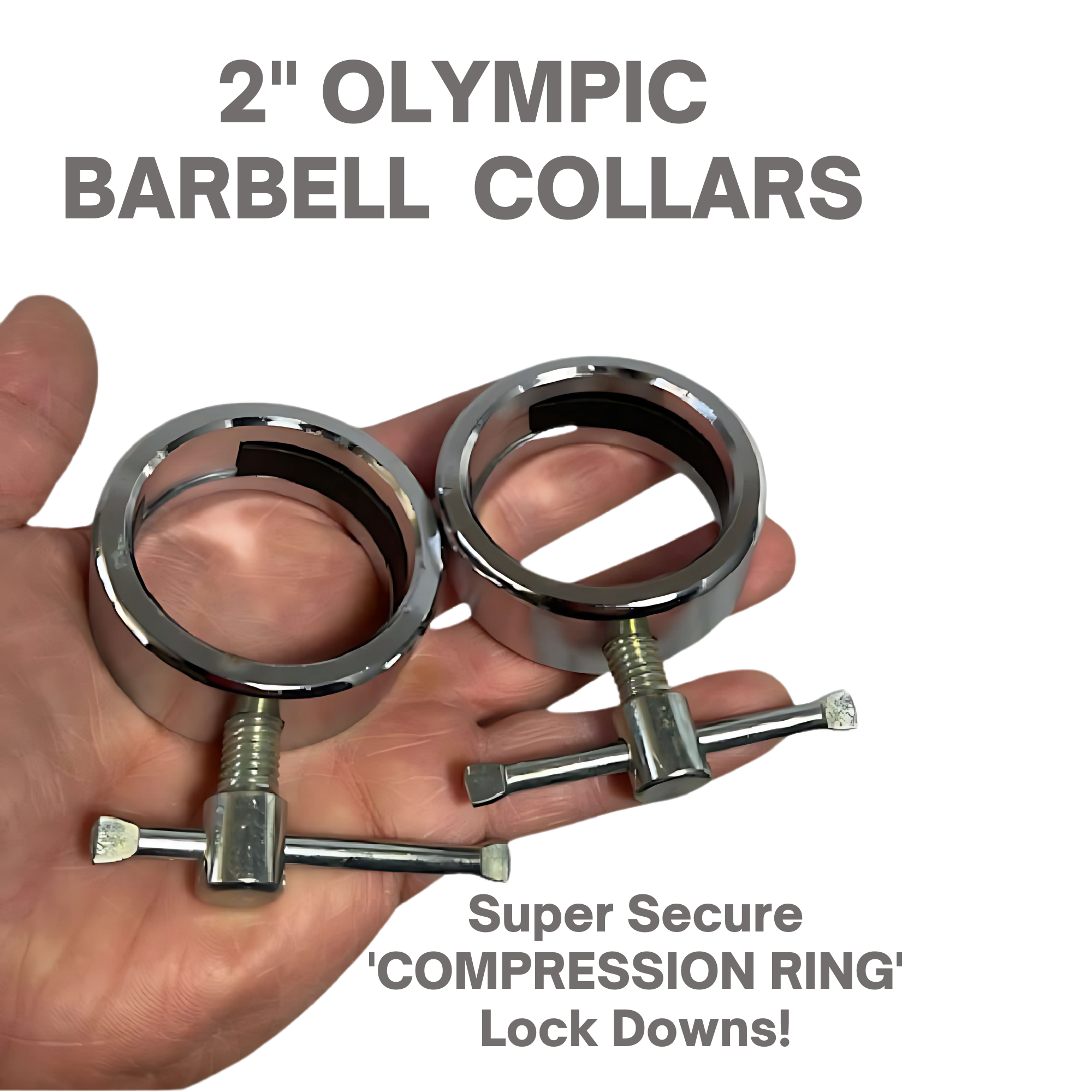 STEEL 2" Olympic Barbell Collars