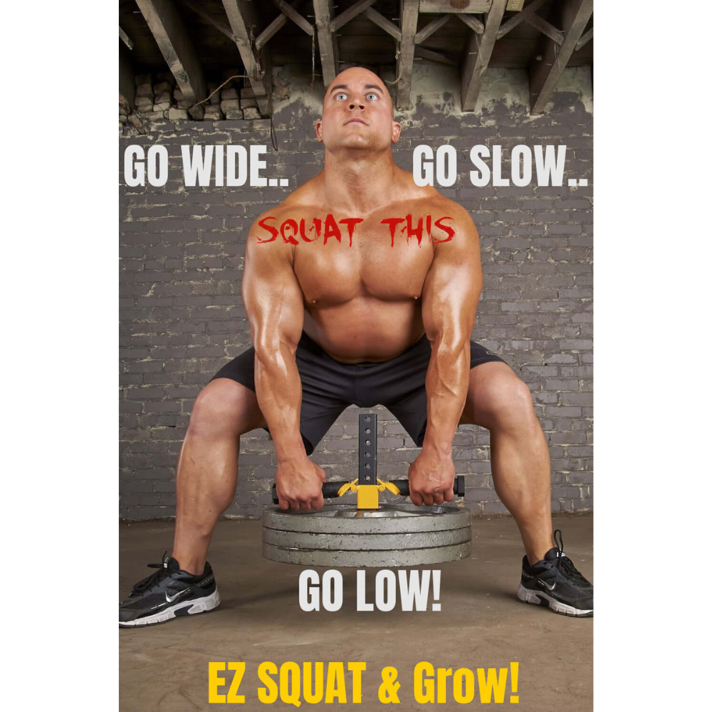 EZ SQUAT Plate Handles System Squat Machine Squat Attachment