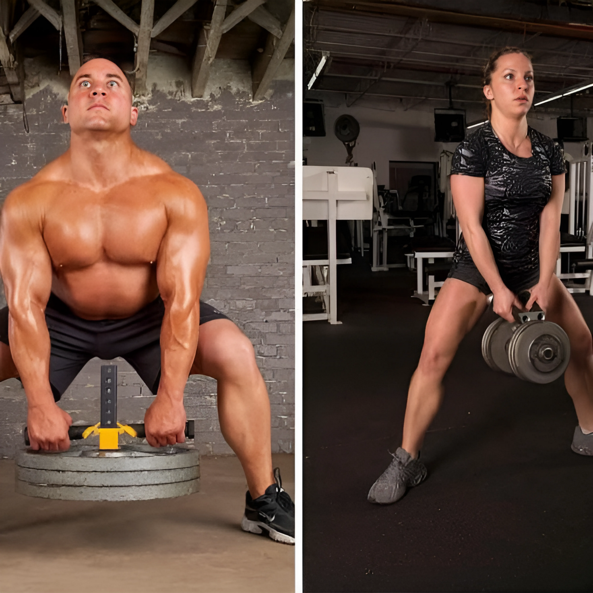 EZ SQUAT Combo Pac Free Weight Glute Exercises Handles