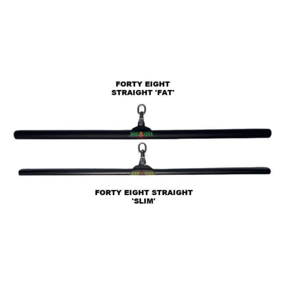 HOG LEGS 48" FAT Lat Pulldown Straight Bar