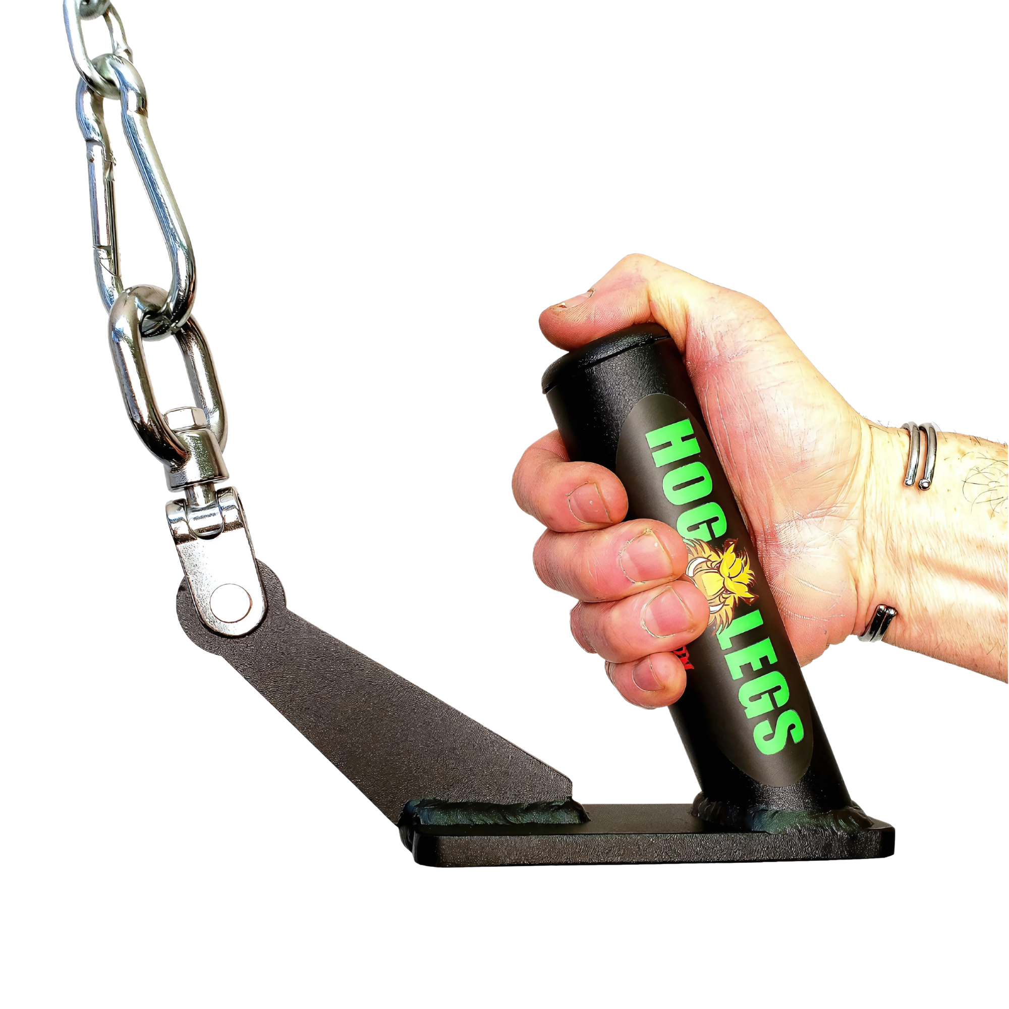 HOG LEGS Jawbone Single Fat Grip Cable Machine Handle