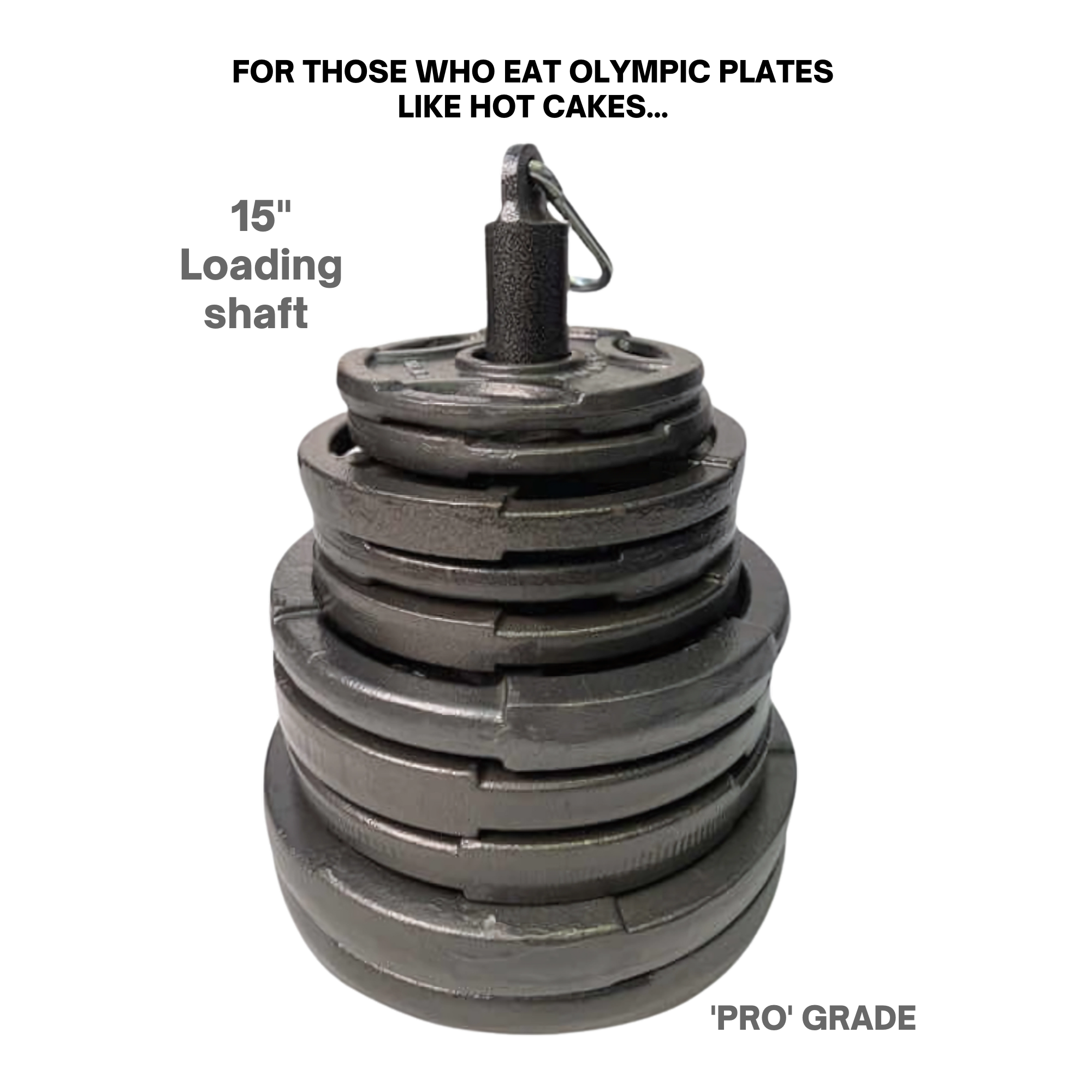 HOG LEGS Weight Load Pins / Weight Plate Holders