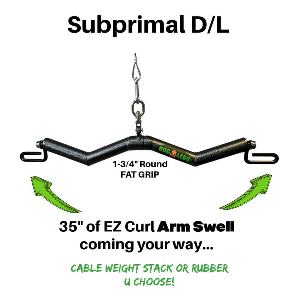 HOG LEGS Subprimal D/L Bands or EZ Bar Cable Attachment