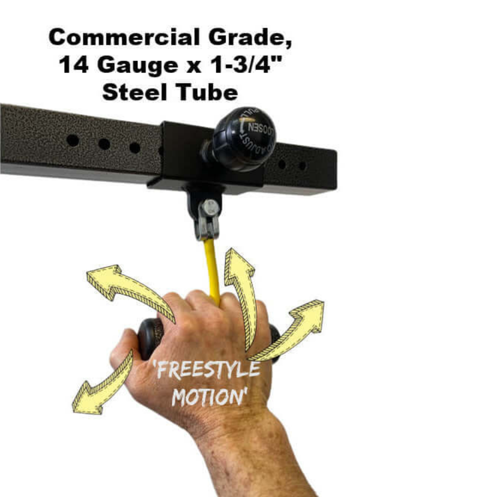 PULL FORCE 'Freestyle Motion' The Best Lat Pulldown Bar Attachment