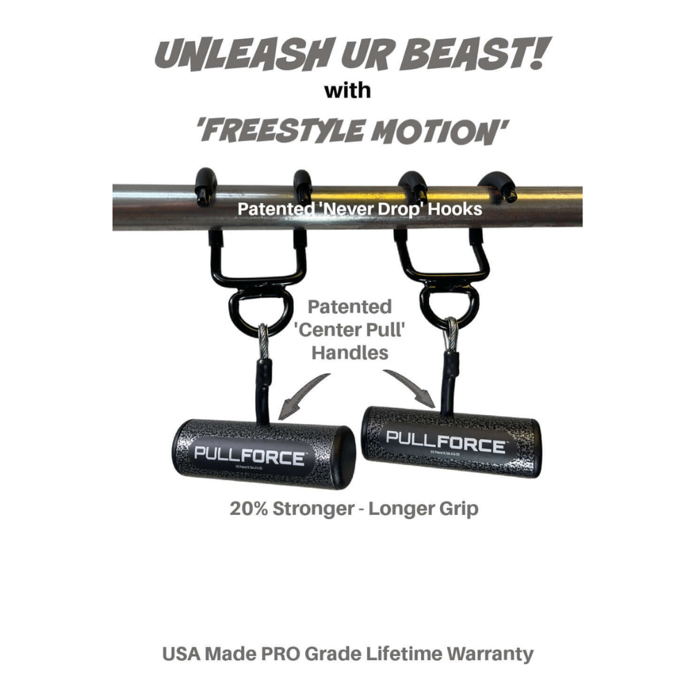 PULL FORCE 'Freestyle Motion' Rotating Pull Up Grips