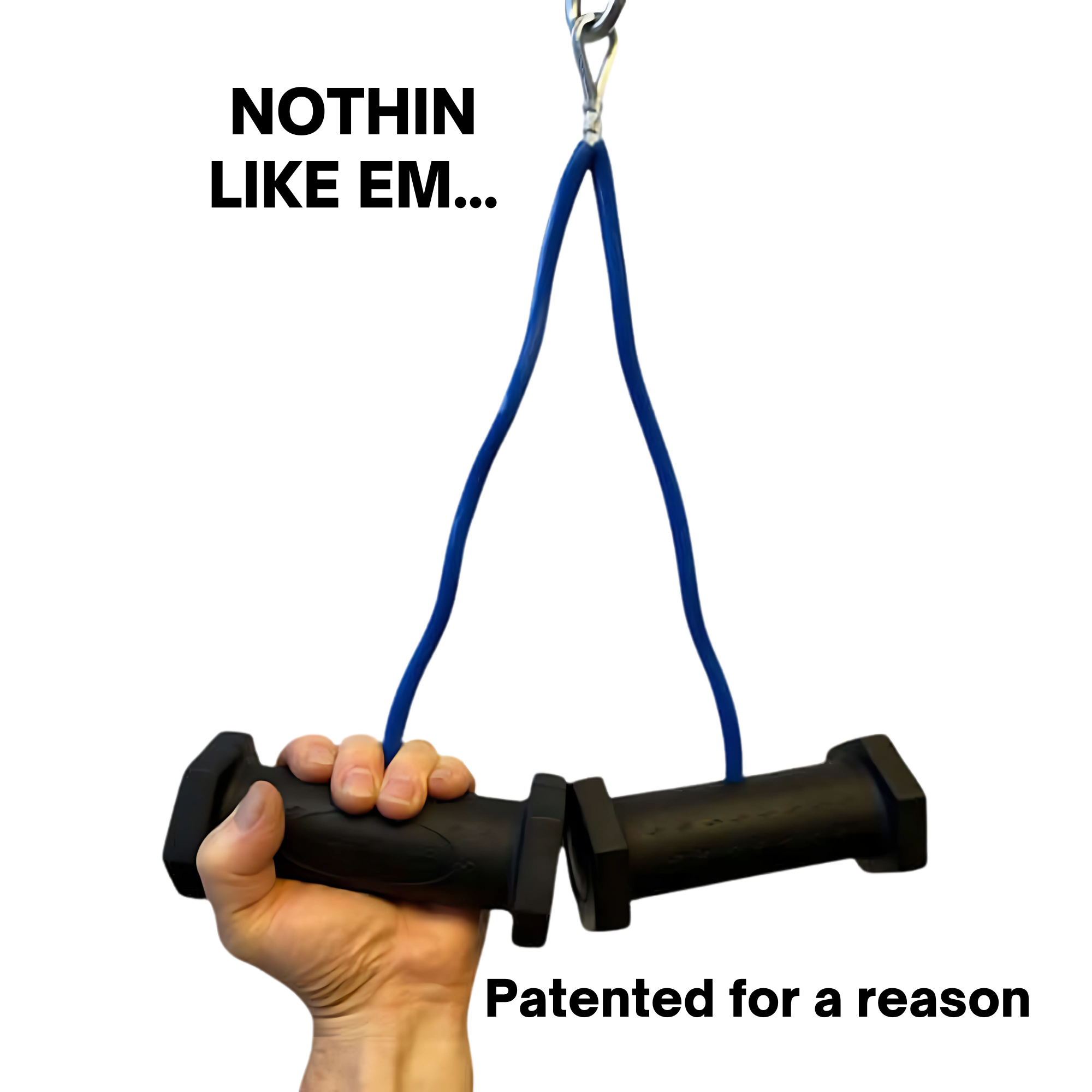 PULL FORCE GEN 2 Double Grips Cable Gym Attachment