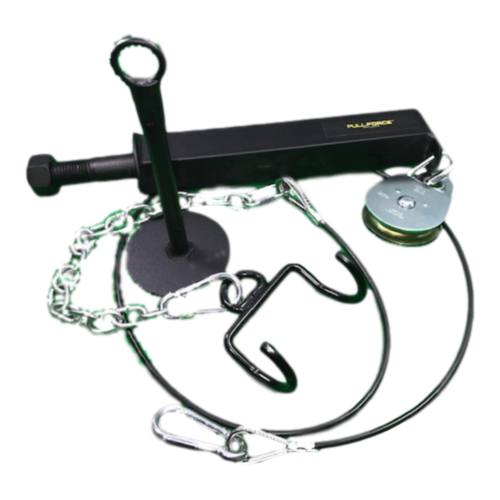 Power Rack Arm & Gym Cable Machine Workout Set up