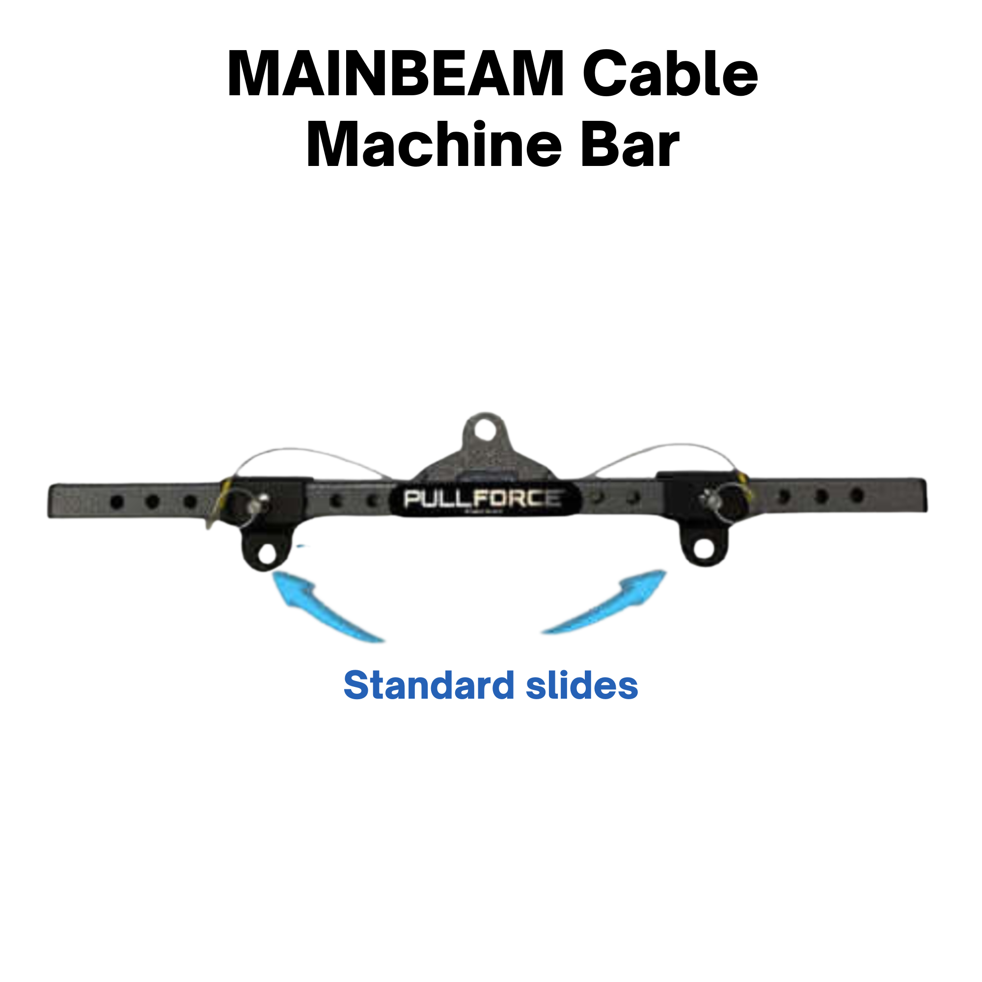 Pull Force 'Mainbeam' Modular Cable Machine Attachments Bar with Standard Slides