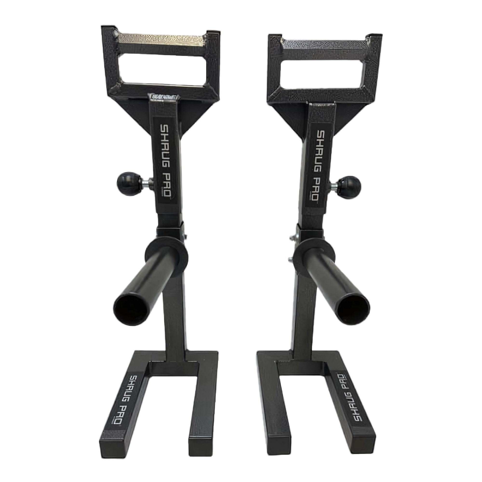 SHRUG PRO Freestanding Hex Bars Trap Bar Barbell Shrug Alternative - Without Rollers