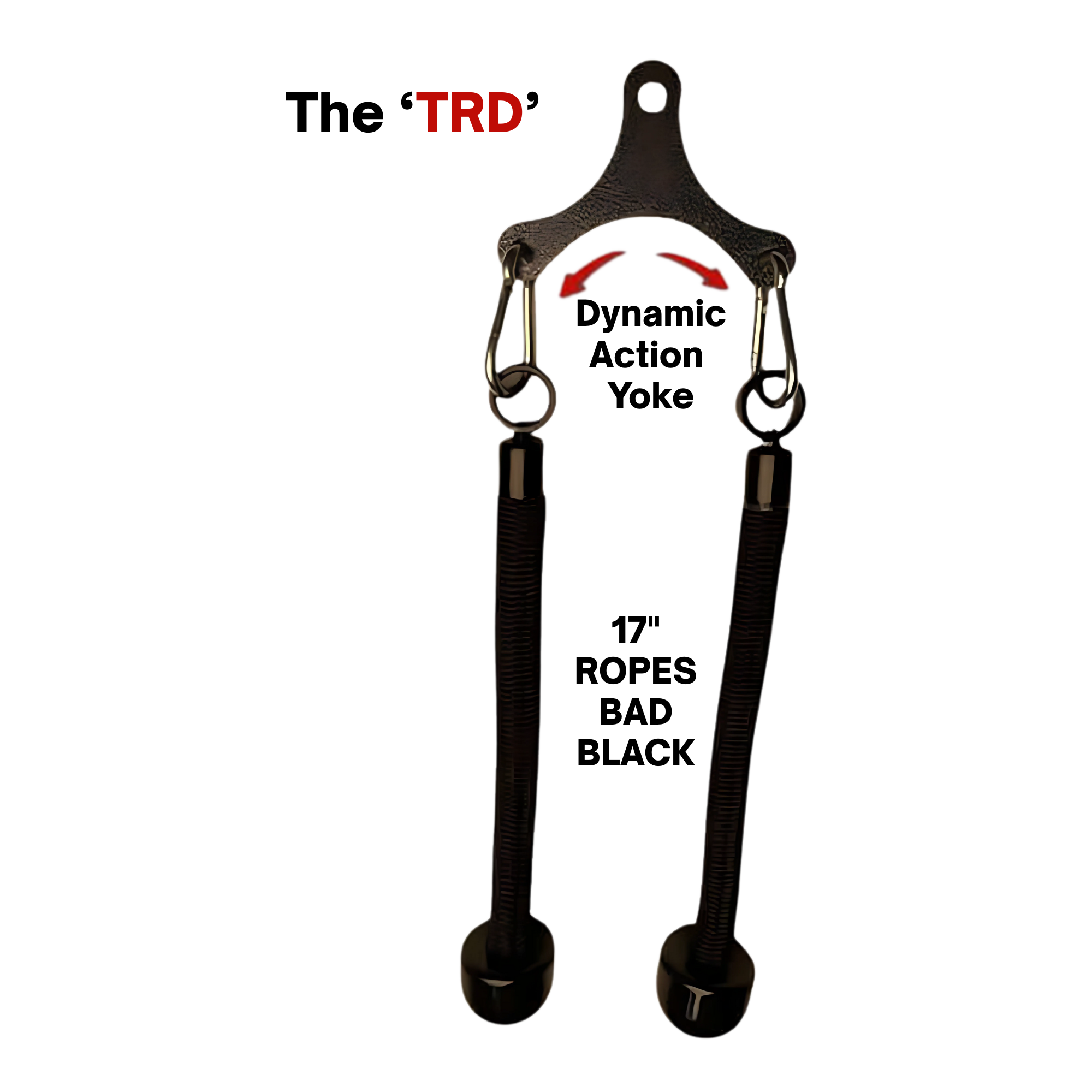 Tricep Rope Dynamic TRD Cable Attachments for Gym Yoke - GREEN YOKE