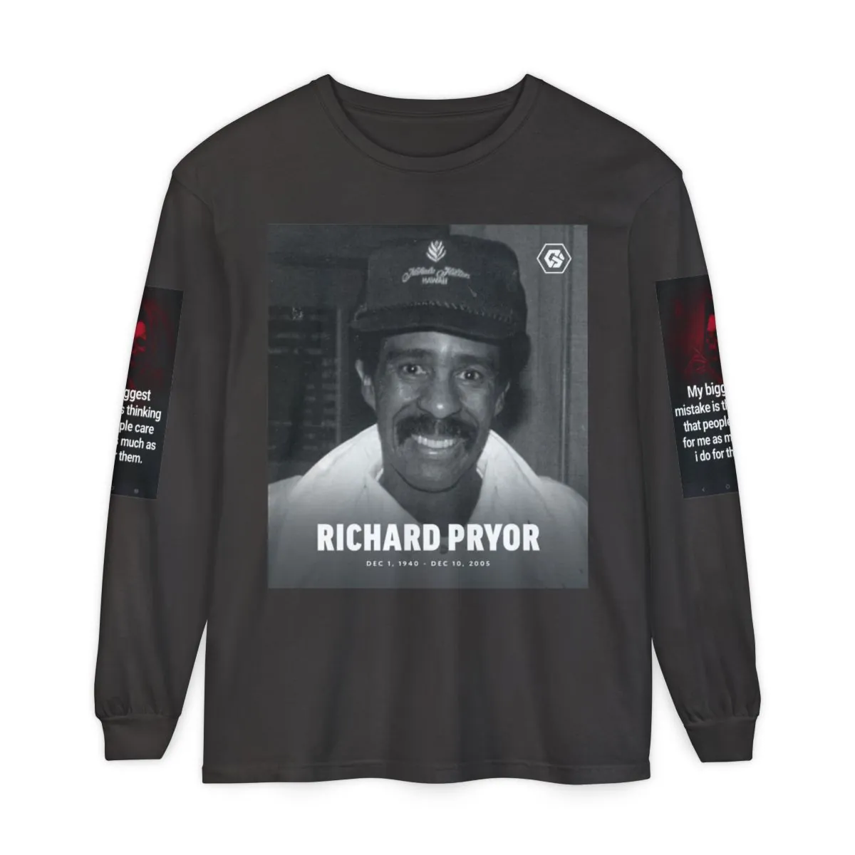 Unisex Garment-dyed Long Sleeve T-Shirt