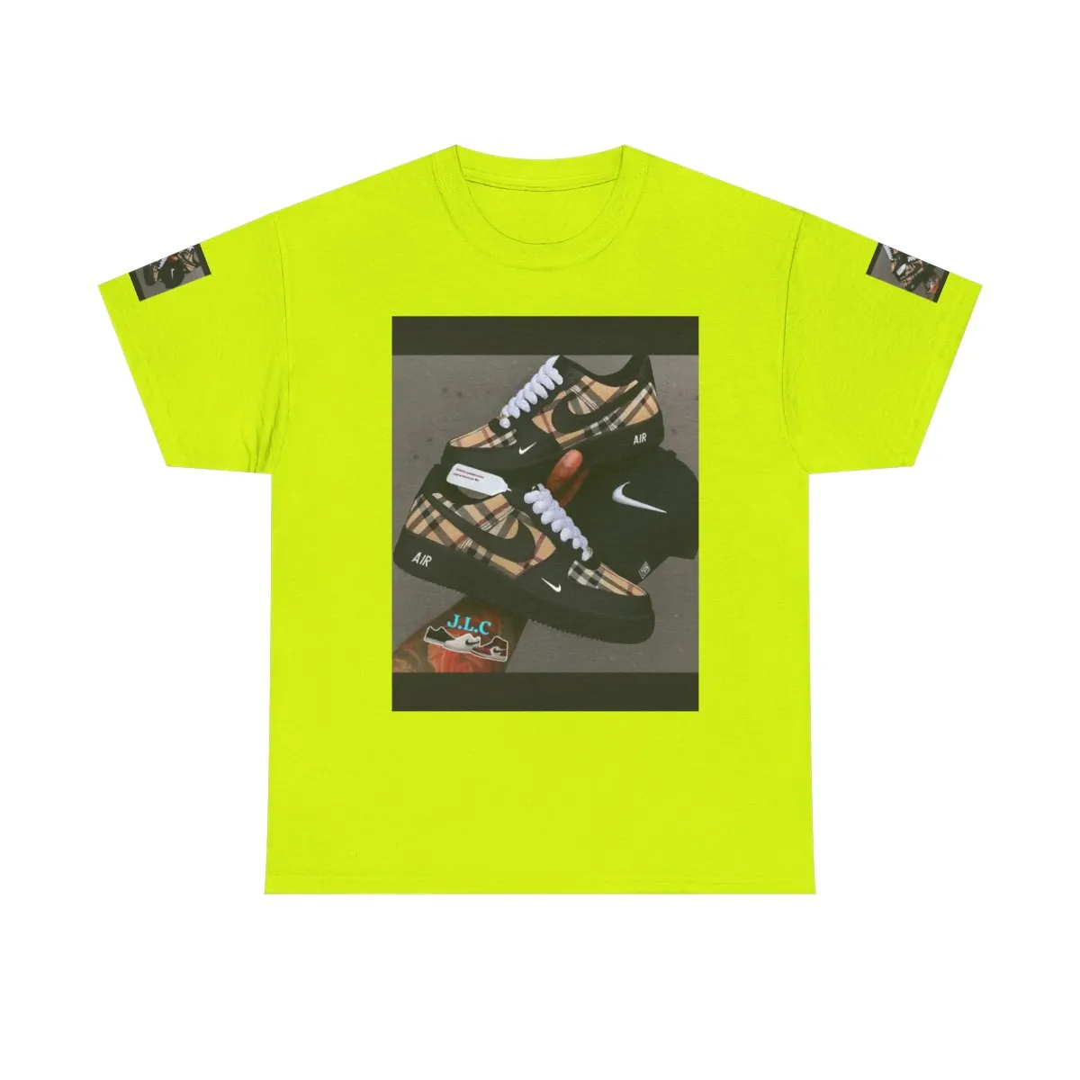 Streetwear Sneaker Photo Tee — Vintage Nike Sneaker Graphic T-Shirt