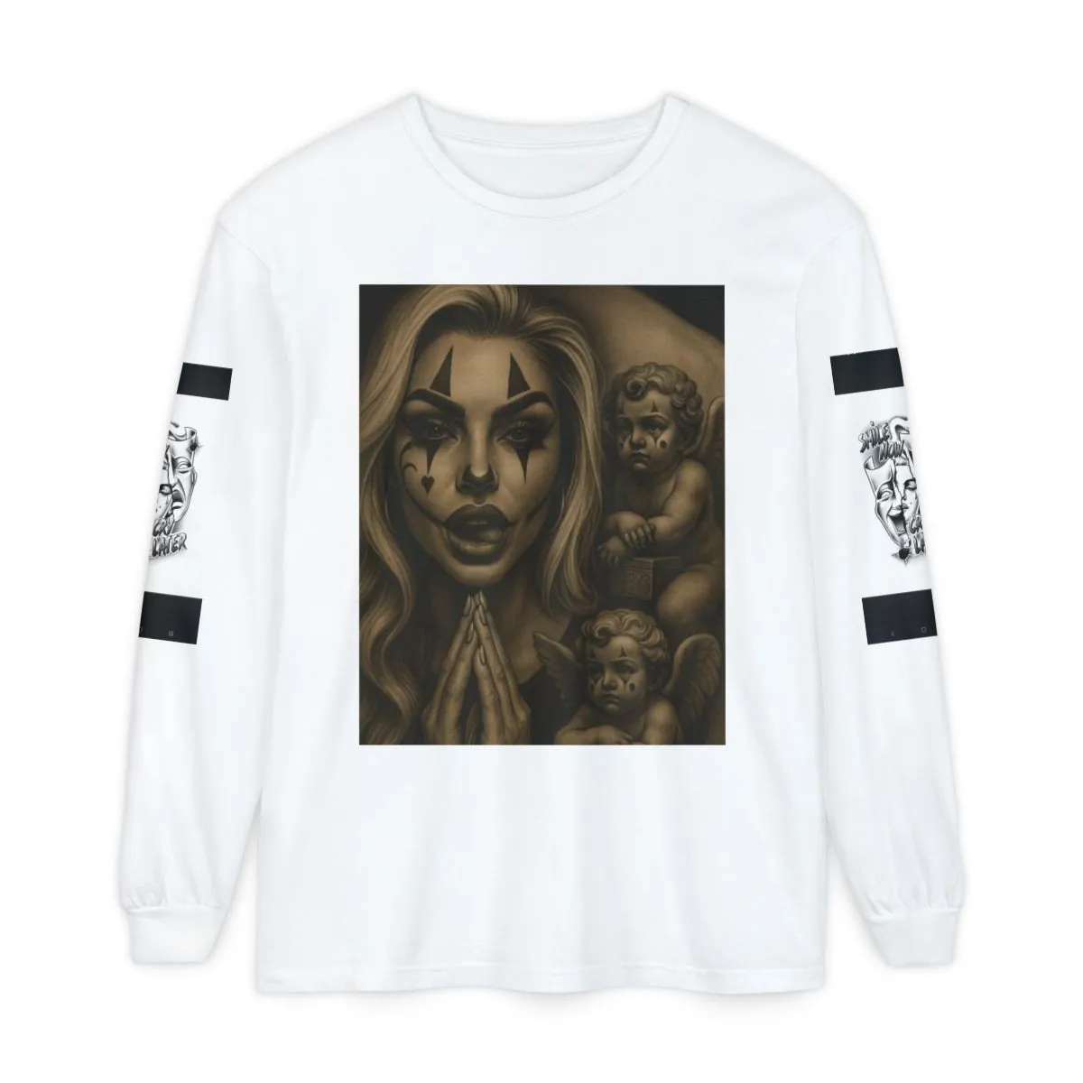 Chicano Art-Inspired Long Sleeve Tee