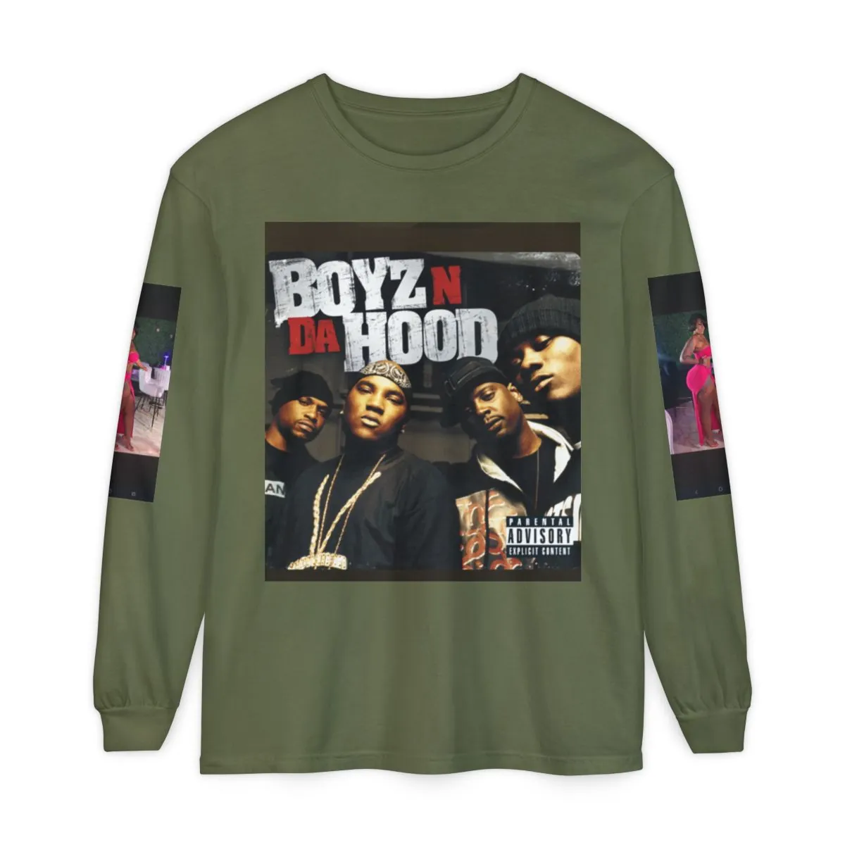 Boyz N Da Hood Album Cover Long Sleeve Tee