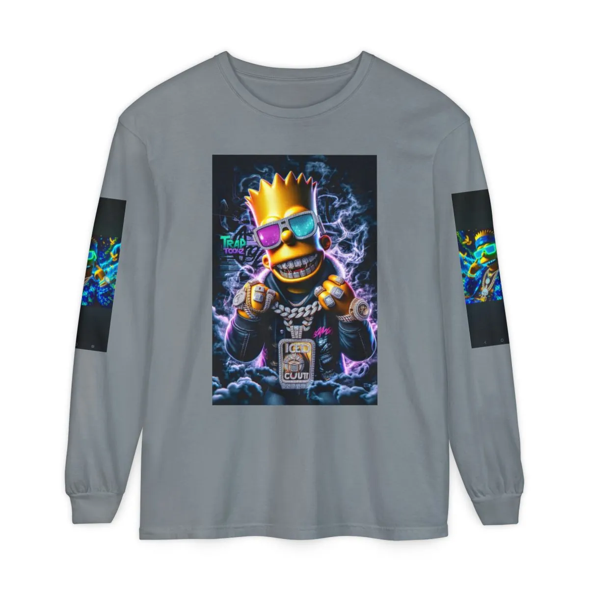 Bart King Graphic Long Sleeve Tee