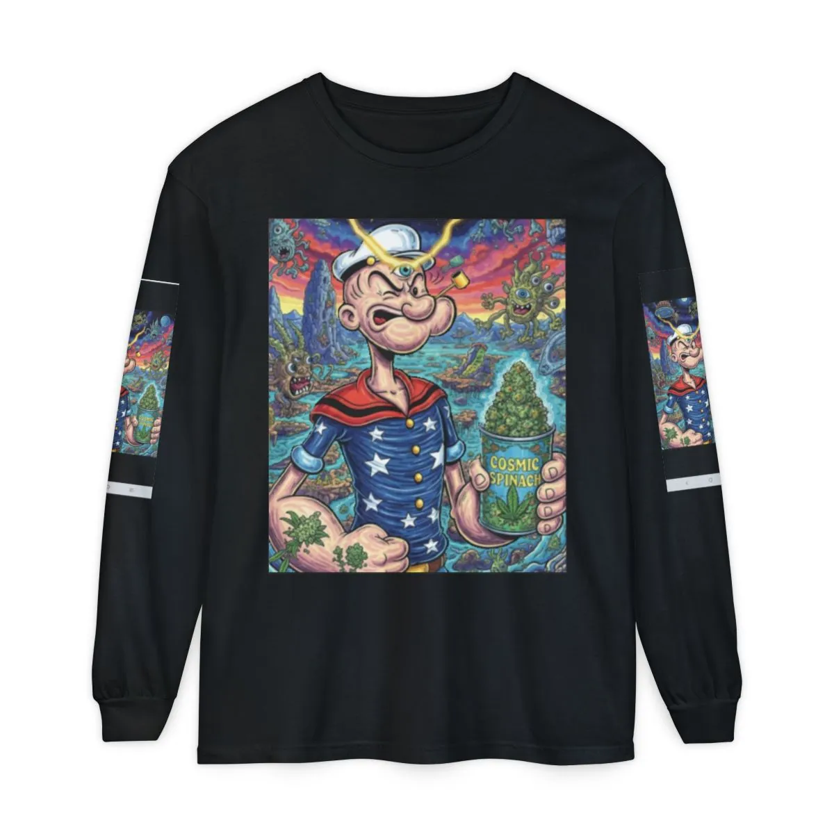 Unisex Garment-dyed Long Sleeve T-Shirt