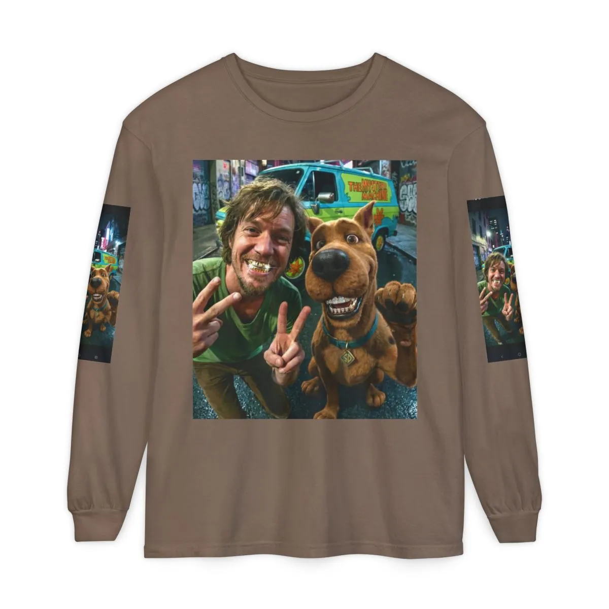 Scooby-Doo Selfie Long Sleeve Tee