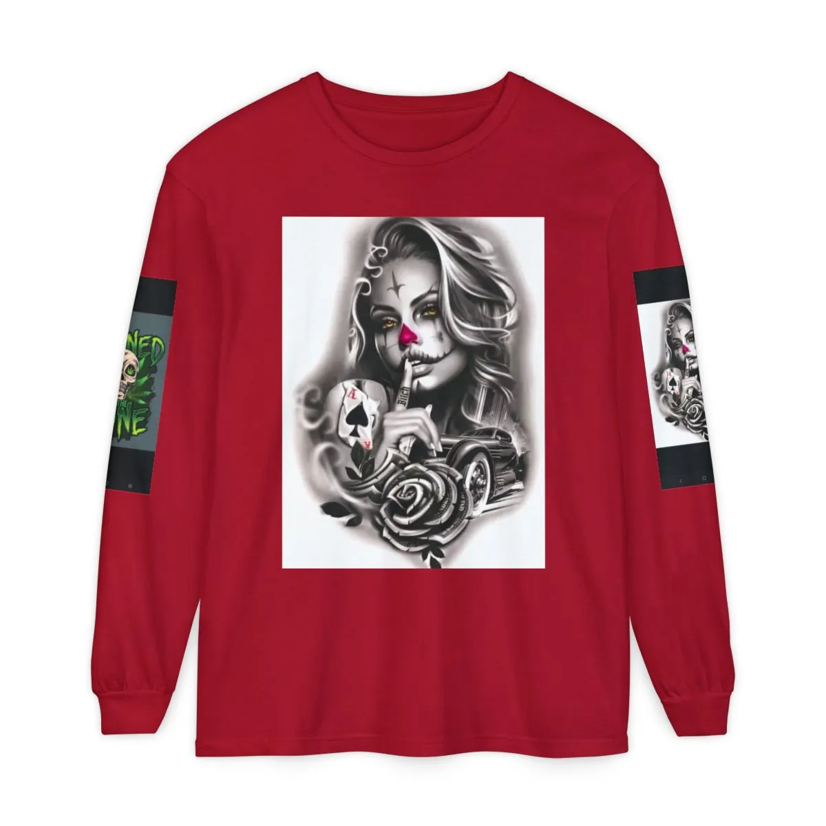 Unisex Garment-dyed Long Sleeve T-Shirt