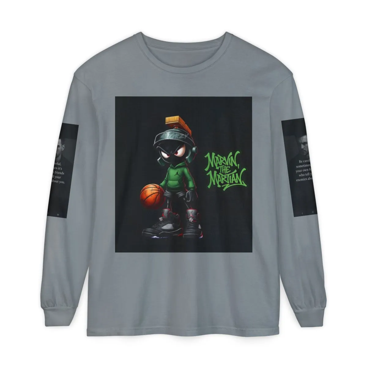 Unisex Garment-dyed Long Sleeve T-Shirt
