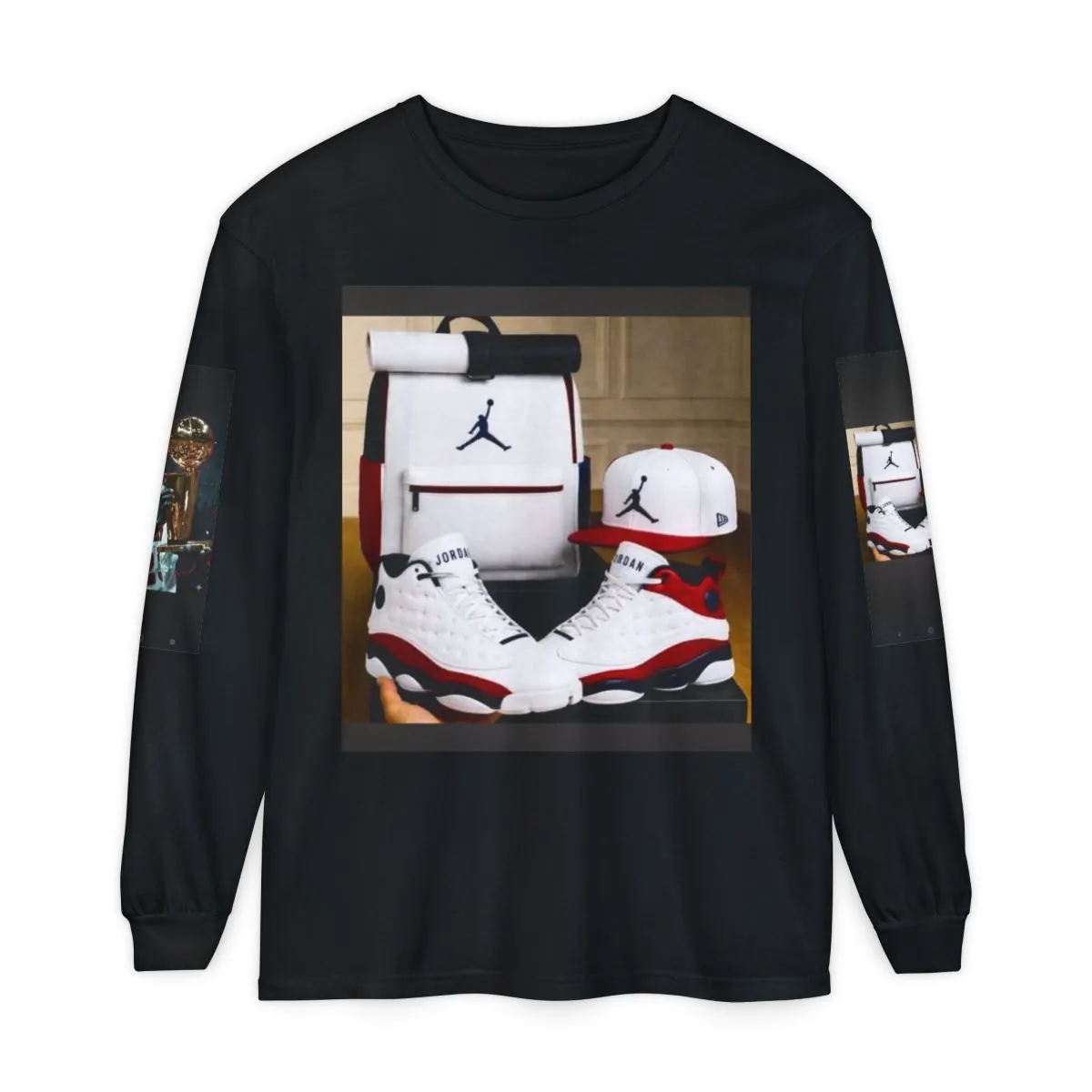 Jordan Tribute Long Sleeve Tee — Michael Jordan MVP Artwork