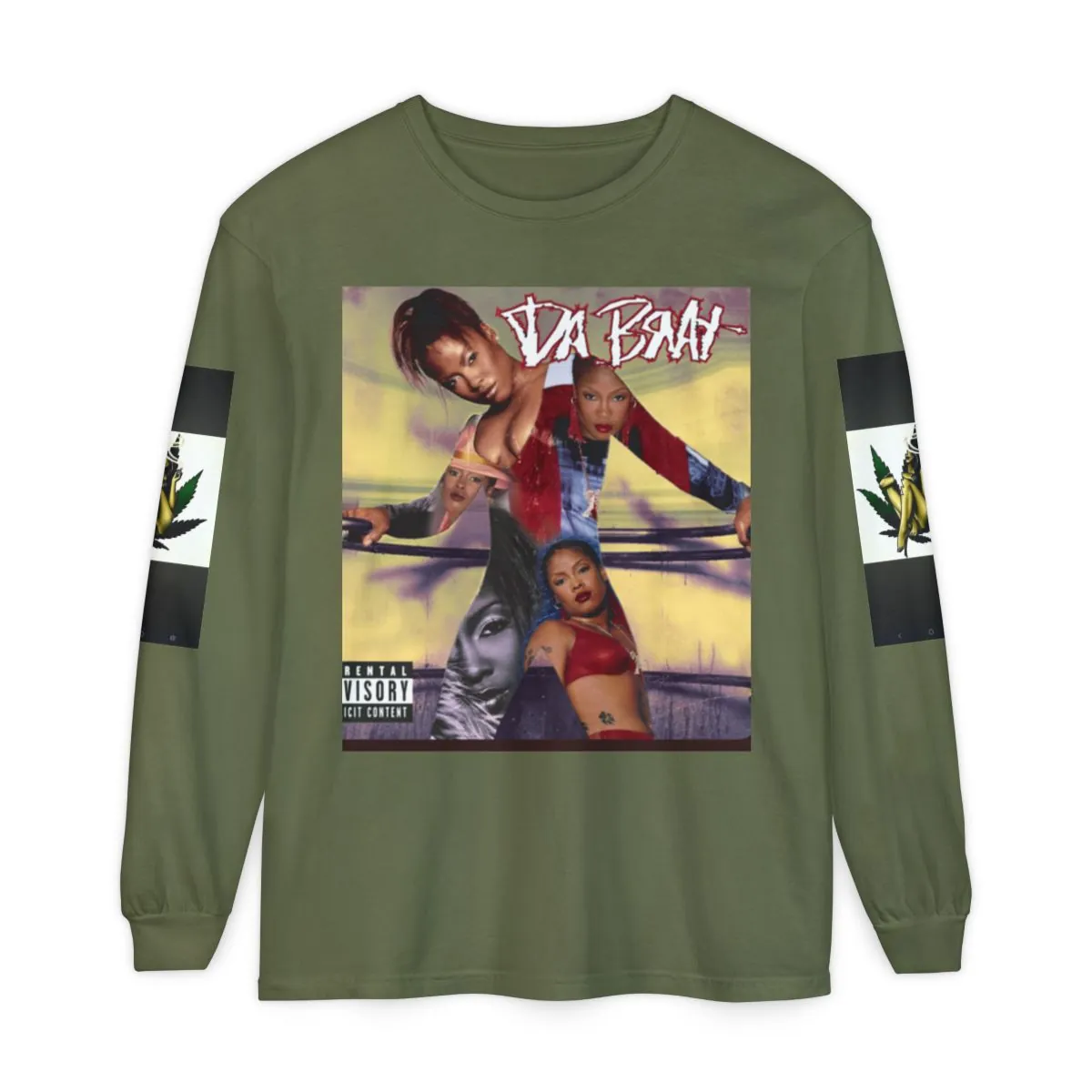 Da Brat Retro Album Art Long Sleeve Tee