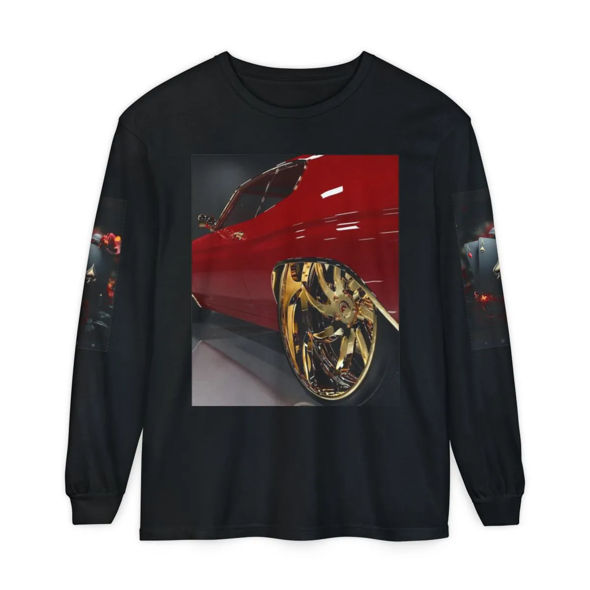 Unisex Garment-dyed Long Sleeve T-Shirt