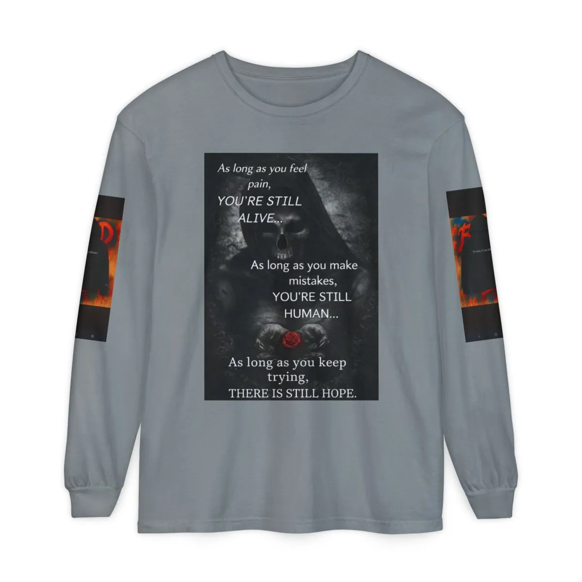 Unisex Garment-dyed Long Sleeve T-Shirt