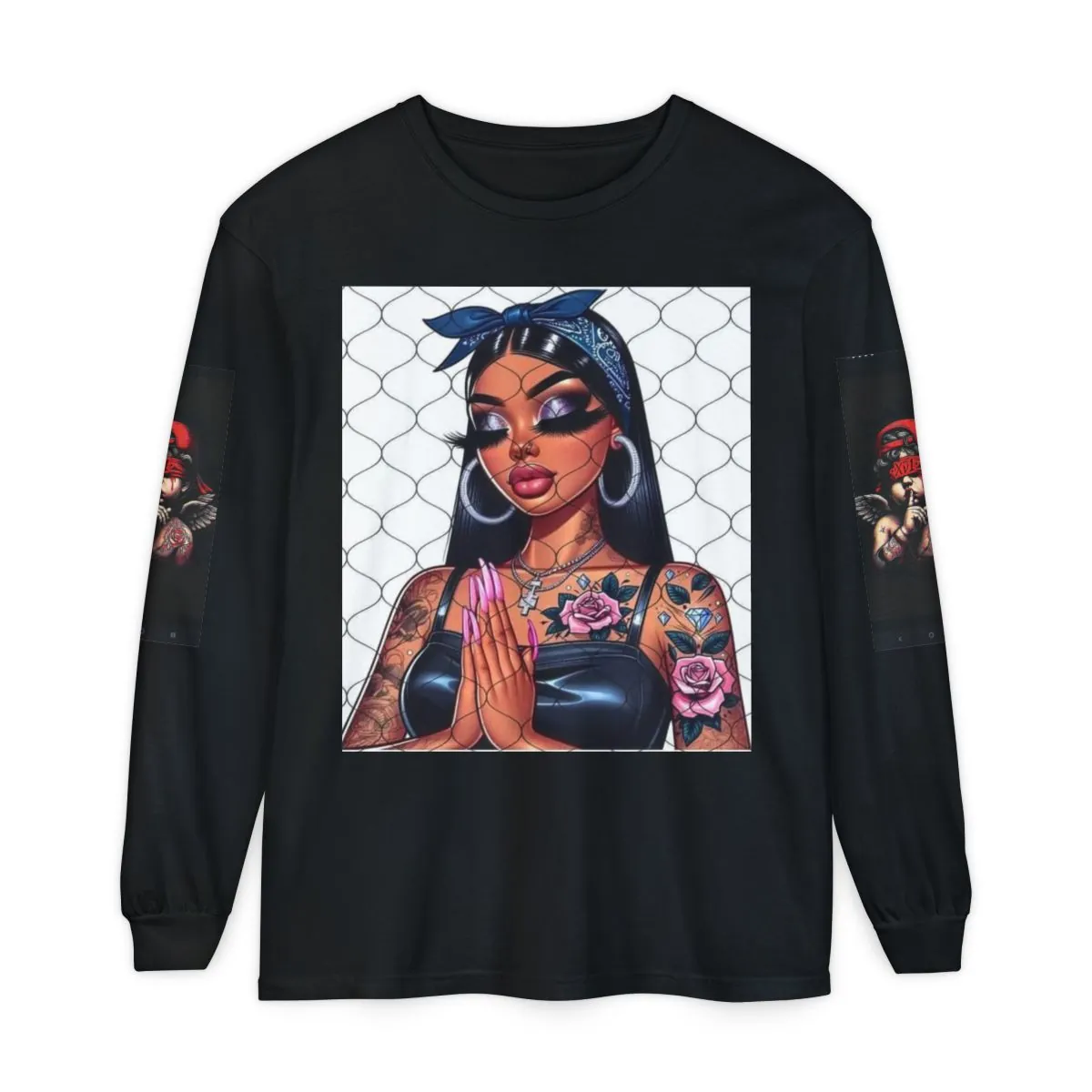 Chicana Prayer Long Sleeve Tee