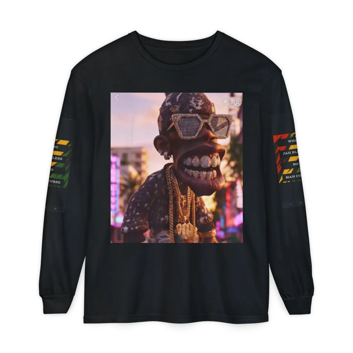 Endless Cash Graphic Long Sleeve Tee