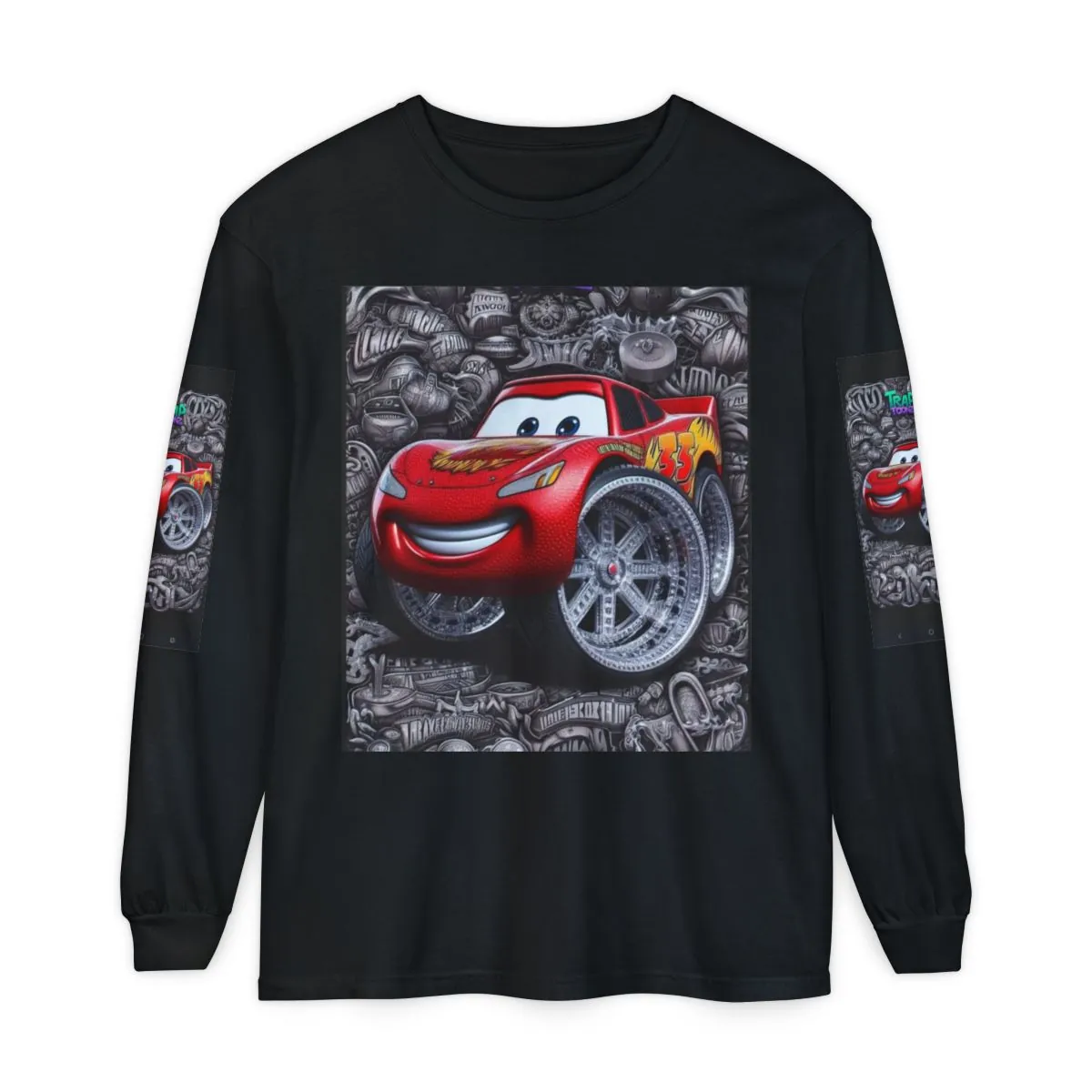 Unisex Garment-dyed Long Sleeve T-Shirt