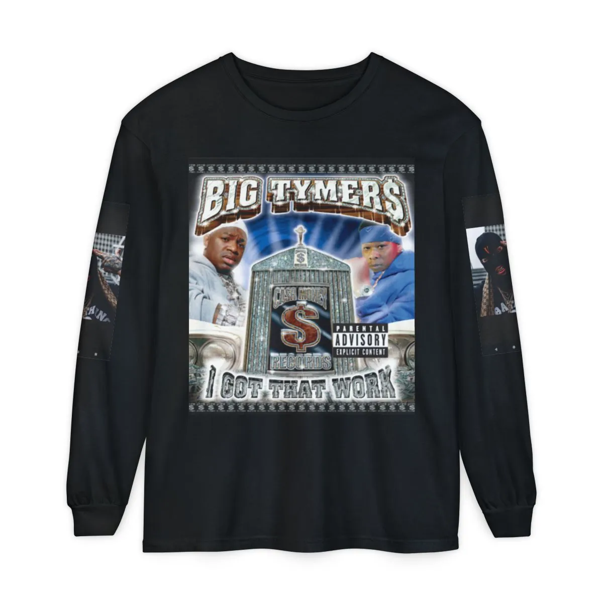 Long Sleeve T-Shirt — 'Classically' Music Player Graphic