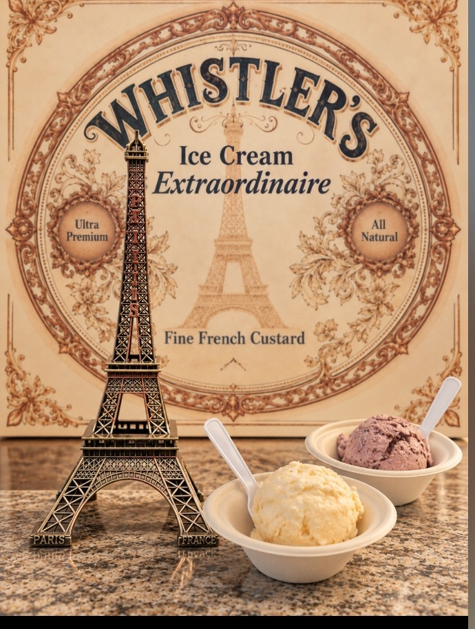 Whistler's Ice Cream Extraordinaire