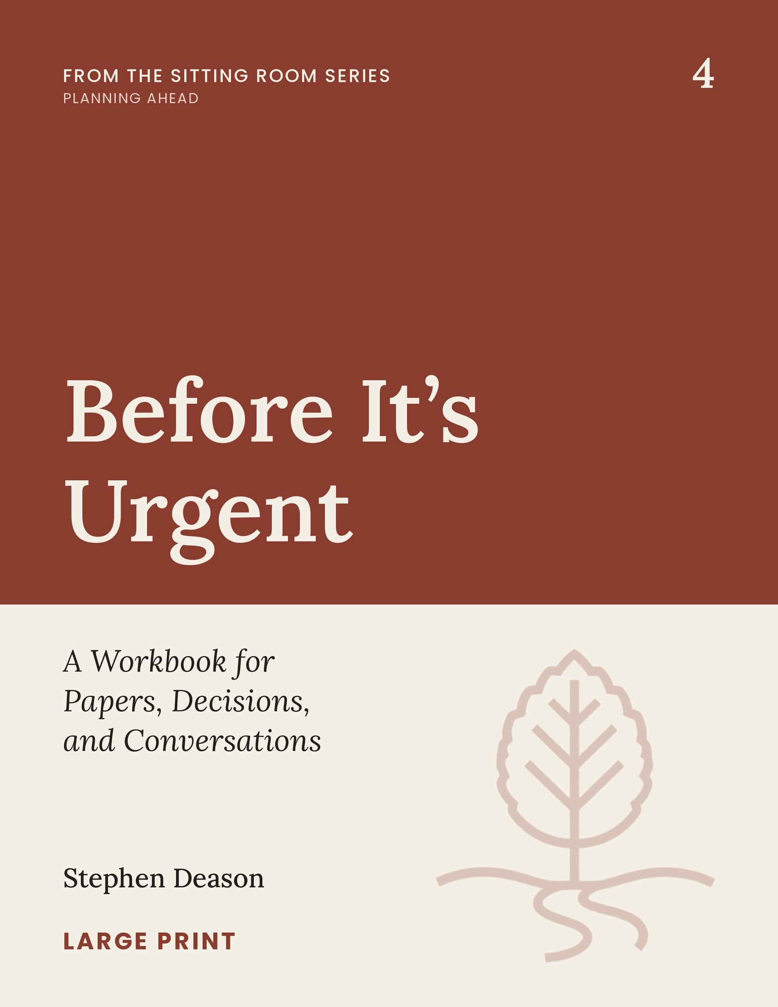 Cover of Before It's Urgent from The Sitting Room Series