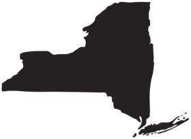 New York State map