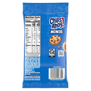 CHIPS AHOY! Mini Chocolate Chip Cookies, 3oz view 2