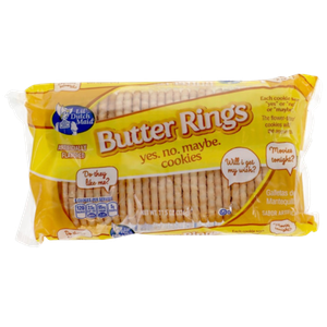 Dutch Maid Cookies, Butter Rings, 11.5oz