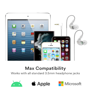 Earphones for Running/Gym/Workouts with Dynamic Bass w/Mic view 2