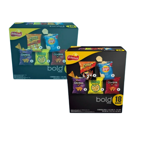 Frito-Lay Bold Mix Variety Pack Snack Chips, 18ct view 2