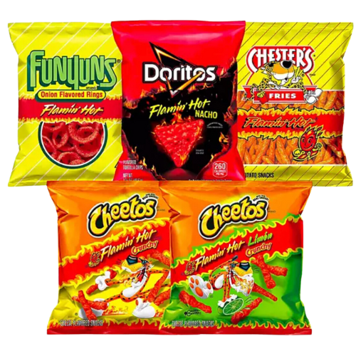 Frito-Lay Flamin' Hot Variety Pack Snacks, 30pk view 2
