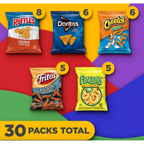 Frito-Lay Premiere Mix Variety Pack Chips, 30pk view 2