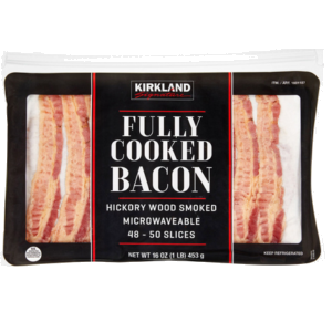 Fully-Cooked Bacon, Hickory Wood Smoked, 1 lb