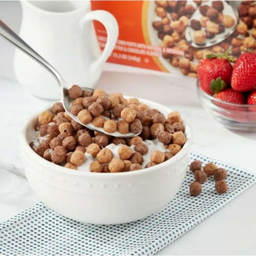G V Peanut Butter Chocolate Puffs Cereal, 12.3oz view 2