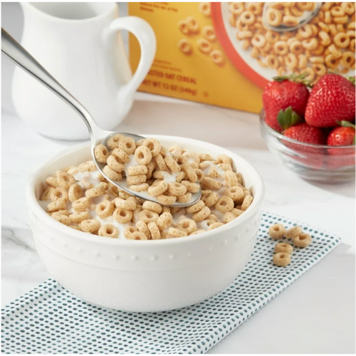G V Toasted O's Breakfast Cereal, 12oz view 2