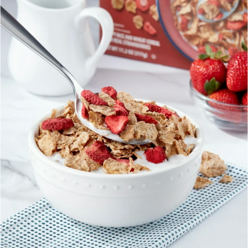 Great Value Strawberry Awake Breakfast Cereal, 11.2oz view 2