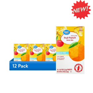 GV Fruit Punch 12 - 10ct Boxes Discount Bundle, 1.32oz