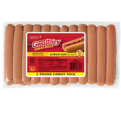 Gwaltney Original Chicken Hot Dogs 24 ct