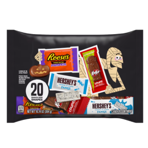 Hershey's, Kit Kat and Reese's Assorted, Halloween Candy, 10.74 oz (20 Pieces)